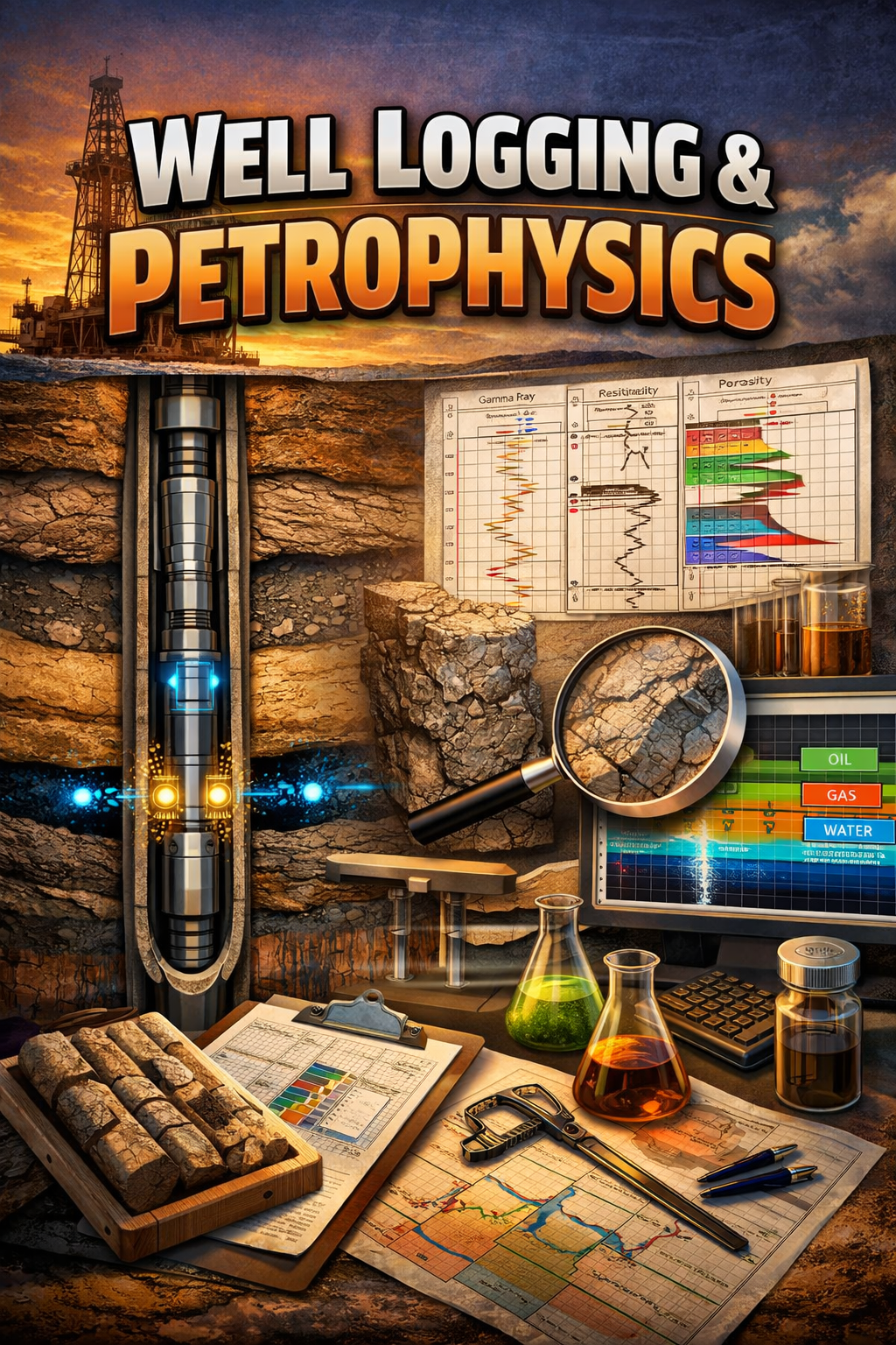 Course Image Well Logging and Petrophysics