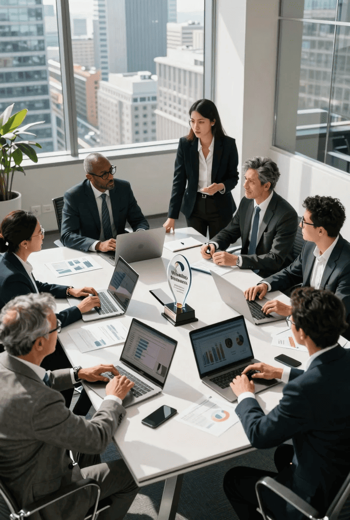 Course Image Creating a Winning Business