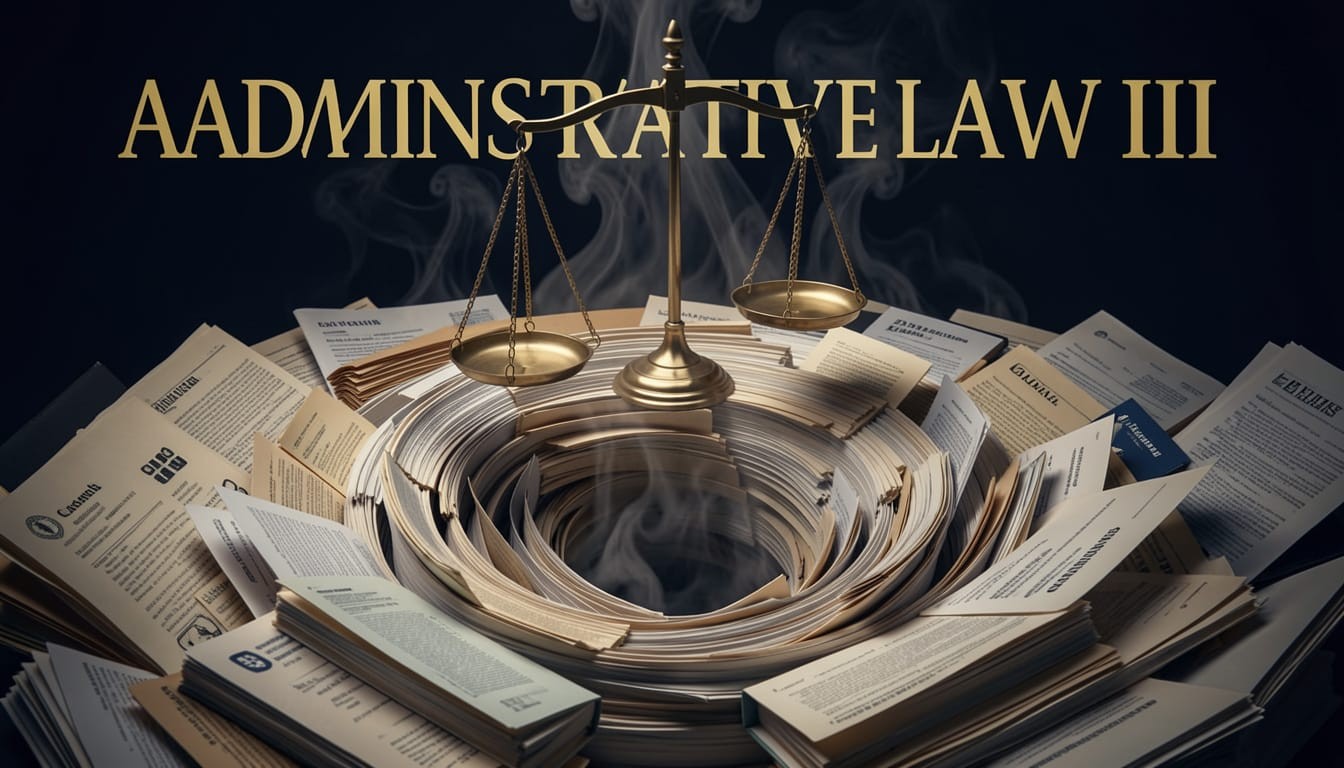 Course Image Administrative Law II