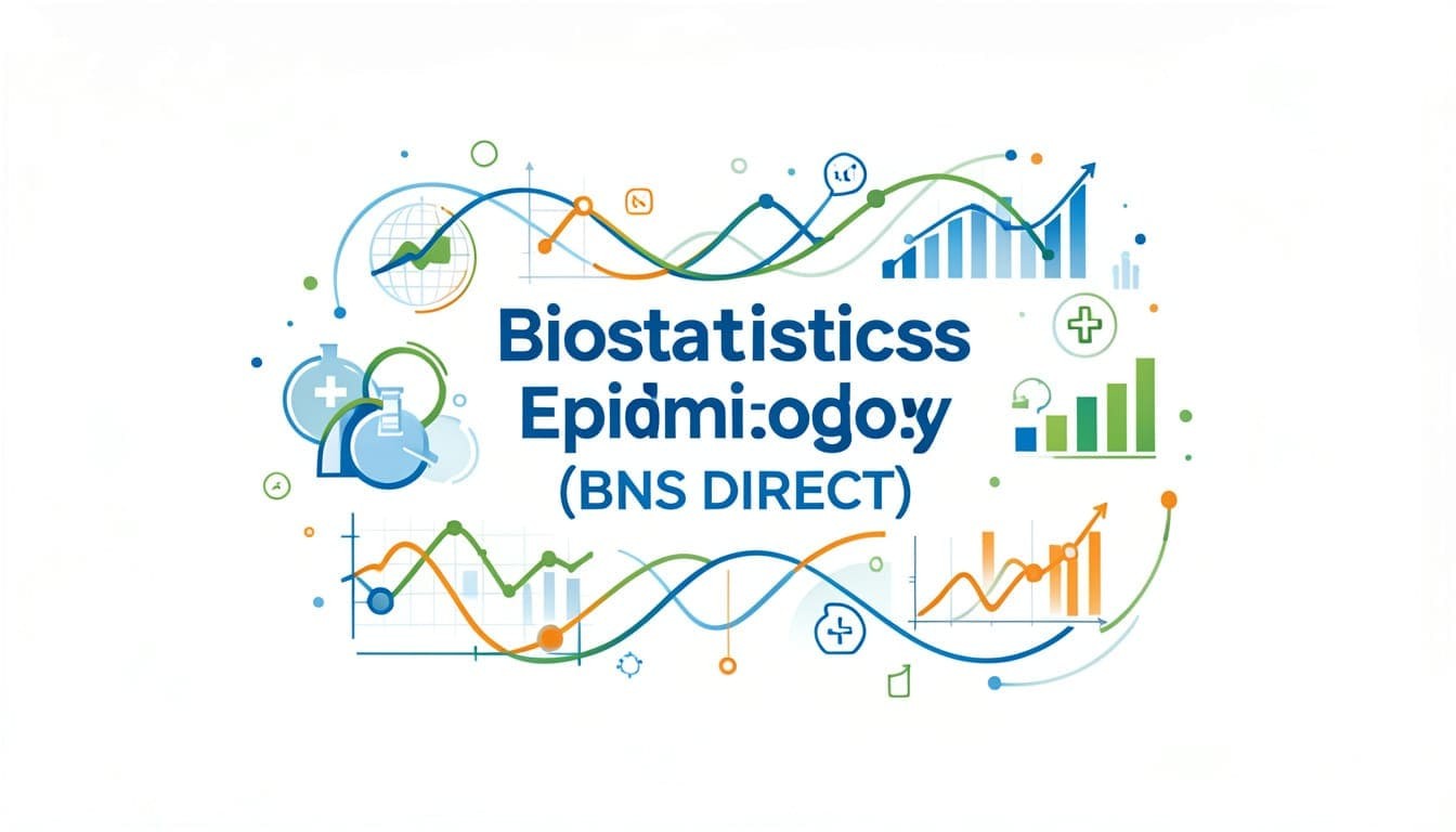Course Image Biostatistics and Epidemiology (BNS DIRECT)